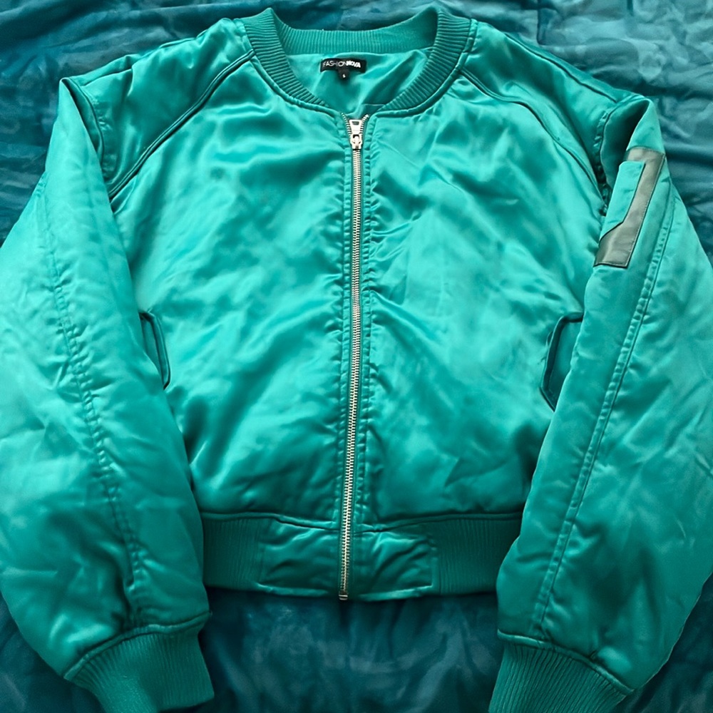 Green Bomber Archive Jacket